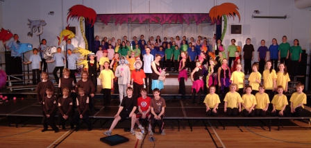 Band Room with Kids
