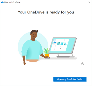open onedrive folder